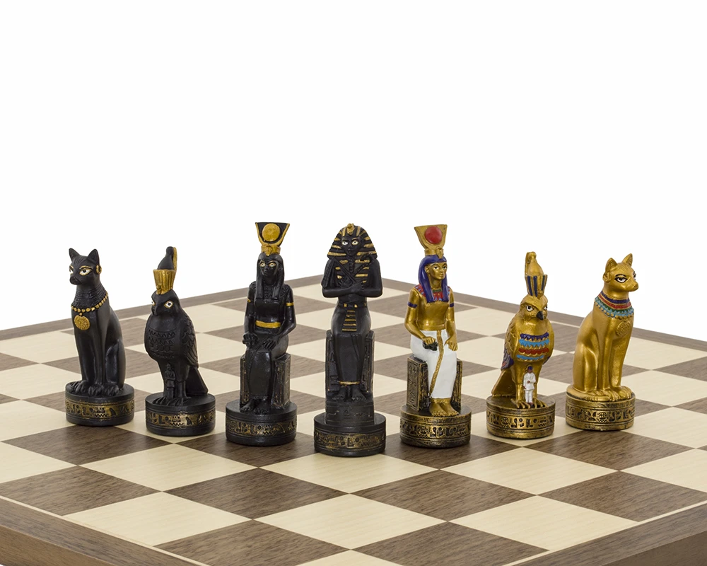 The Ancient Egypt Hand Painted Themed Chess Pieces By Italfama 7 The Ancient Egypt Hand Painted Themed Chess Pieces By Italfama - Image 7