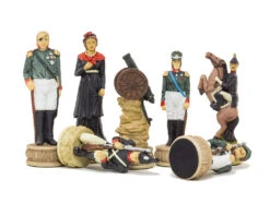 The Napoleon Vs Russians Hand Painted Themed Chess Pieces By Italfama 10 The Napoleon Vs Russians Hand Painted Themed Chess Pieces By Italfama -Chess Shop R70047 02