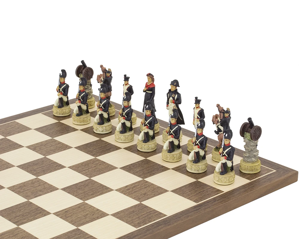 The Napoleon Vs Russians Hand Painted Themed Chess Pieces By Italfama 5 The Napoleon Vs Russians Hand Painted Themed Chess Pieces By Italfama - Image 5