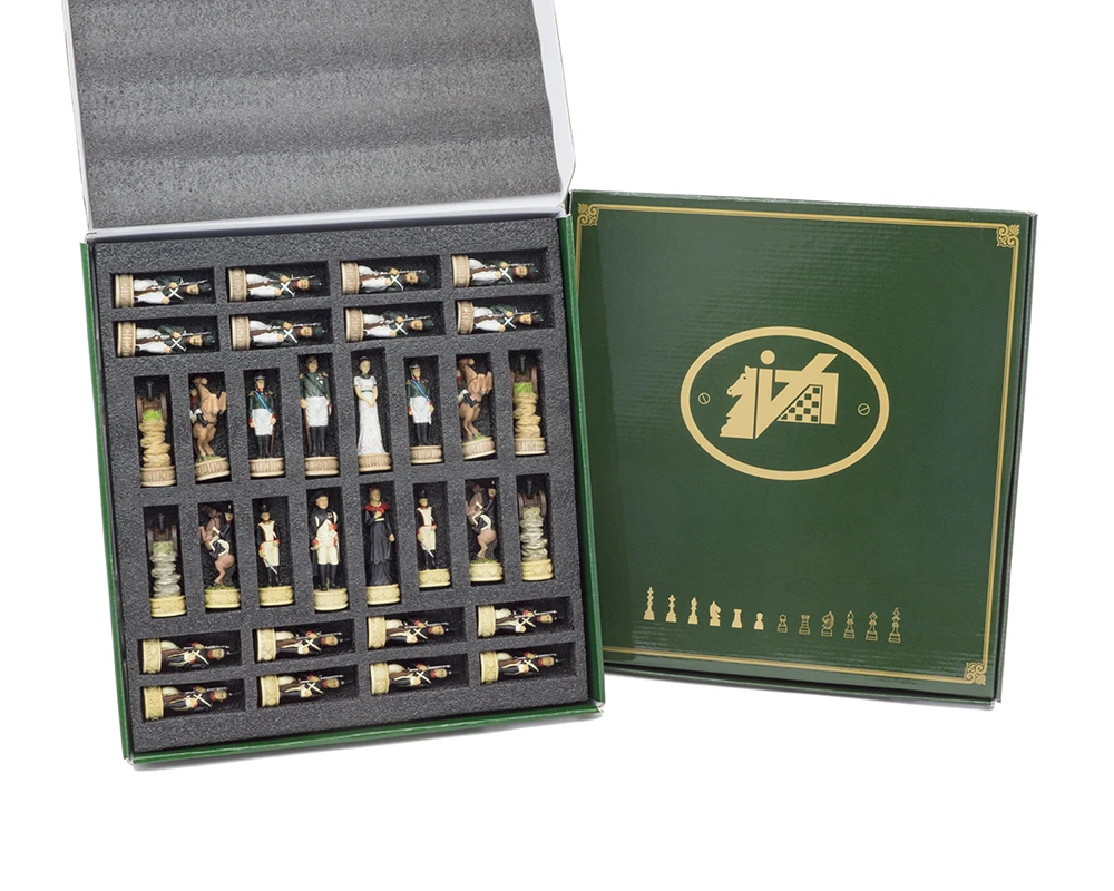 The Napoleon Vs Russians Hand Painted Themed Chess Pieces By Italfama 8 The Napoleon Vs Russians Hand Painted Themed Chess Pieces By Italfama - Image 8