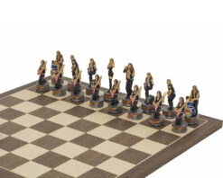 The Jazz Band Vs Rock Stars Hand Painted Themed Chess Pieces By Italfama 15 The Jazz Band Vs Rock Stars Hand Painted Themed Chess Pieces By Italfama -Chess Shop R70649 07