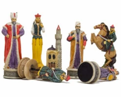 The Hungarians Vs Turkish Hand Painted Themed Chess Pieces By Italfama 10 The Hungarians Vs Turkish Hand Painted Themed Chess Pieces By Italfama -Chess Shop R71013 03