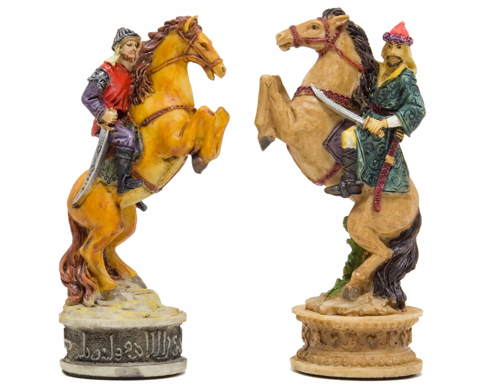 The Hungarians Vs Turkish Hand Painted Themed Chess Pieces By Italfama 4 The Hungarians Vs Turkish Hand Painted Themed Chess Pieces By Italfama - Image 4