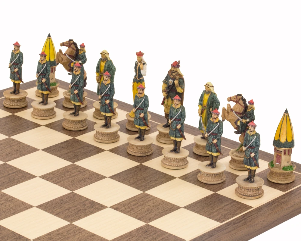 The Hungarians Vs Turkish Hand Painted Themed Chess Pieces By Italfama 5 The Hungarians Vs Turkish Hand Painted Themed Chess Pieces By Italfama - Image 5