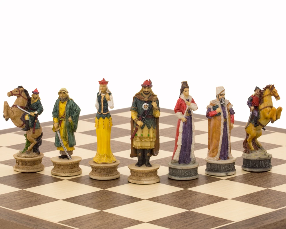 The Hungarians Vs Turkish Hand Painted Themed Chess Pieces By Italfama 7 The Hungarians Vs Turkish Hand Painted Themed Chess Pieces By Italfama - Image 7