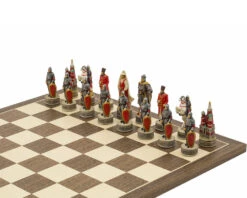 The Russians Vs Mongolians Hand Painted Themed Chess Pieces By Italfama -Chess Shop R71402 04