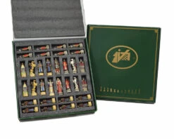 The Russians Vs Mongolians Hand Painted Themed Chess Pieces By Italfama -Chess Shop R71402 07