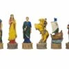 The Battle Of Troy Hand Painted Themed Chess Pieces By Italfama