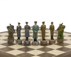 The Hitler Vs Roosvelt, Second World War Hand Painted Themed Chess Pieces By Italfama 14 The Hitler Vs Roosvelt, Second World War Hand Painted Themed Chess Pieces By Italfama -Chess Shop R73669 06