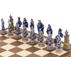 The King Arthur Hand Painted Themed Chess Pieces By Italfama 12 The King Arthur Hand Painted Themed Chess Pieces By Italfama -Chess Shop R75139 04