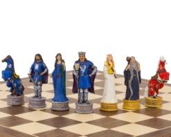 The King Arthur Hand Painted Themed Chess Pieces By Italfama 14 The King Arthur Hand Painted Themed Chess Pieces By Italfama -Chess Shop R75139 06