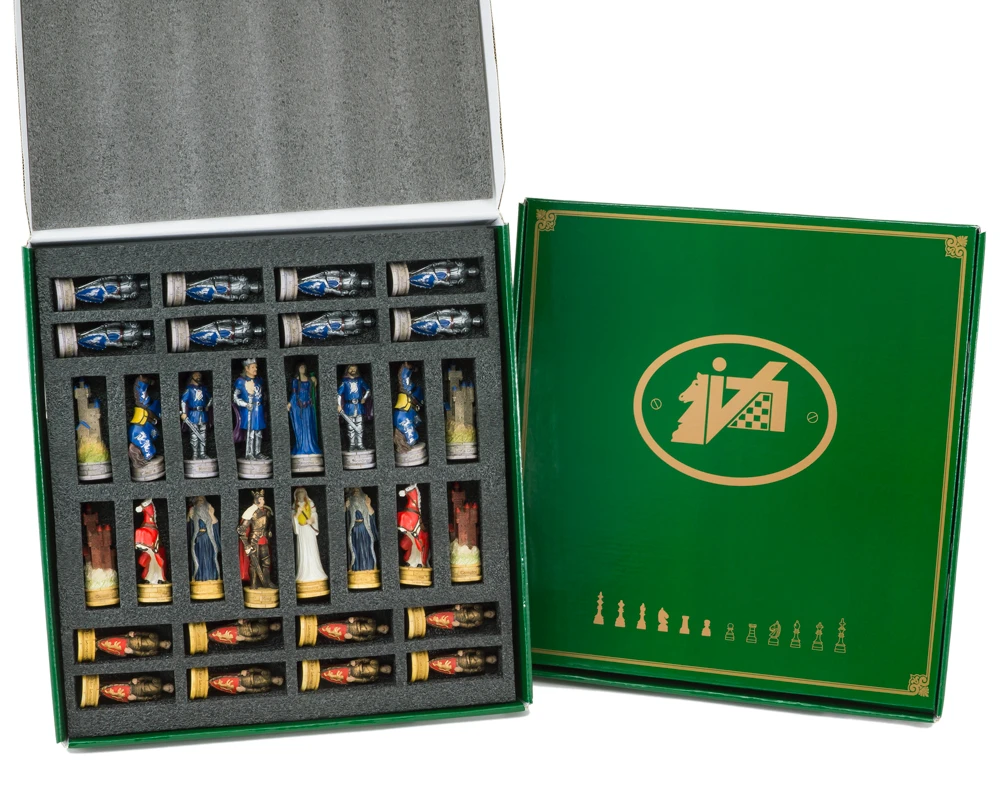 The King Arthur Hand Painted Themed Chess Pieces By Italfama 8 The King Arthur Hand Painted Themed Chess Pieces By Italfama - Image 8