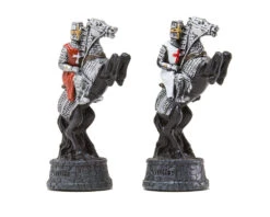 The Crusader Hand Painted Themed Chess Pieces By Italfama 11 The Crusader Hand Painted Themed Chess Pieces By Italfama -Chess Shop R75641 03