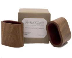 Solid Wooden Deluxe Dice Cups For Backgammon 5 Solid Wooden Deluxe Dice Cups For Backgammon -Chess Shop RBA001 02