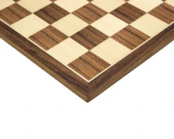 13.75 Inch Walnut And Maple Chess Board