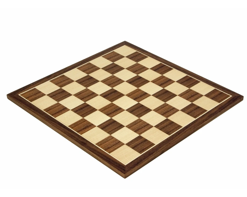 12.5 Inch Walnut And Maple Chess Board 3 12.5 Inch Walnut And Maple Chess Board - Image 3