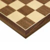 15.75 Inch Walnut And Maple Chess Board