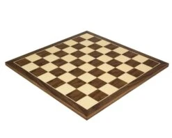 19.7 Inch Walnut And Maple Chess Board 6 19.7 Inch Walnut And Maple Chess Board -Chess Shop RCB045 02