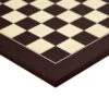 15.75 Inch Wenge And Maple Deluxe Chess Board