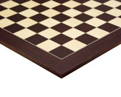 23.6 Inch Wenge And Maple Deluxe Chess Board