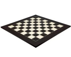 23.6 Inch Matt Black And Maple Deluxe Chess Board 6 23.6 Inch Matt Black And Maple Deluxe Chess Board -Chess Shop RCB076 02