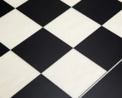 23.6 Inch Matt Black And Maple Deluxe Chess Board 7 23.6 Inch Matt Black And Maple Deluxe Chess Board -Chess Shop RCB076 03