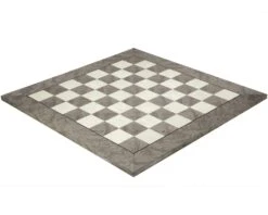 21.7 Inch Gloss Lacquered Ash Burl Deluxe Chess Board -Chess Shop RCB078 02