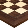 21.7 Inch Montgoy Palisander And Maple Deluxe Chess Board