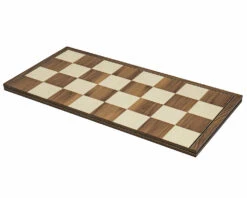 16.75 Inch Folding Walnut Chess Board -Chess Shop RCB121 03