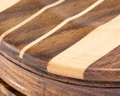 5 Inch Round Pegged Sheesham Travel Chess Set -Chess Shop RCC031 06