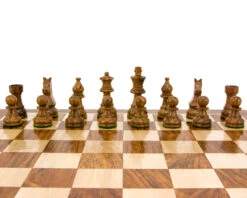 Down Head Knight Sheesham Staunton Chess Pieces 2.5 Inches -Chess Shop RCP001 05