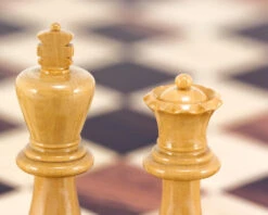 Atlantic Series Staunton Black & Natural Lacquered 3.75 Inches 13 Atlantic Series Staunton Black & Natural Lacquered 3.75 Inches -Chess Shop RCP017 06