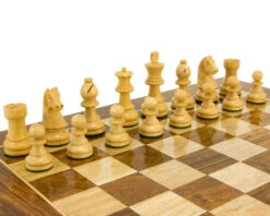 Down Head Knight Ebonised Staunton Chess Pieces 2.5 Inches -Chess Shop RCP044 3