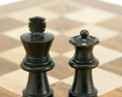 Down Head Knight Ebonised Staunton Chess Pieces 2.5 Inches -Chess Shop RCP044 5