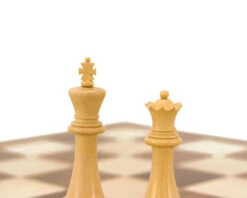 Oxford Series Acacia And Boxwood Chess Pieces 3.5 Inches -Chess Shop RCP048 06