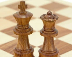 Opus Series Sheesham And Boxwood Chessmen 3.75 Inches -Chess Shop RCP053 06