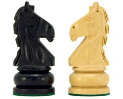 Emerald Series Ebonised Boxwood Chess Pieces 3.25 Inches -Chess Shop RCP054 02