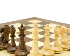 Blackmore Series Sheesham And Boxwood Chess Pieces 4 Inches 12 Blackmore Series Sheesham And Boxwood Chess Pieces 4 Inches -Chess Shop RCP056 05