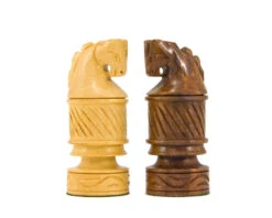 Coiled Jerusalem Hand Carved Golden Rosewood Chess Pieces -Chess Shop RCP063 02
