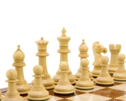 Madrid Series Sheesham And Boxwood Chessmen 4 Inches -Chess Shop RCP068 04