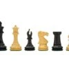 Windsor Series Ebony Staunton Chess Pieces 3 Inches