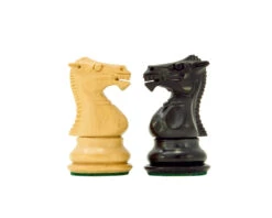 Windsor Series Ebony Staunton Chess Pieces 3 Inches -Chess Shop RCP069 02