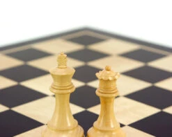 Windsor Series Ebony Staunton Chess Pieces 3 Inches -Chess Shop RCP069 06