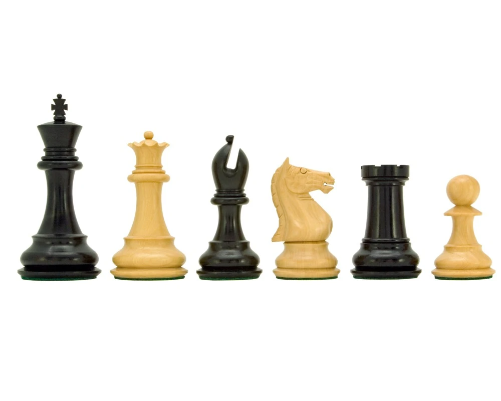 Sentinel Series Ebony And Boxwood Staunton Chess Pieces 4 Inches 1 Sentinel Series Ebony And Boxwood Staunton Chess Pieces 4 Inches