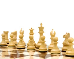 Sentinel Series Ebony And Boxwood Staunton Chess Pieces 4 Inches 10 Sentinel Series Ebony And Boxwood Staunton Chess Pieces 4 Inches -Chess Shop RCP075 03