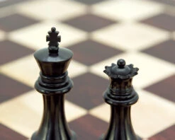Sentinel Series Ebony And Boxwood Staunton Chess Pieces 4 Inches 13 Sentinel Series Ebony And Boxwood Staunton Chess Pieces 4 Inches -Chess Shop RCP075 06