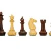 Templar Series Rosewood Luxury Chess Pieces 4 Inches