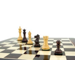 Sicilian Series Rosewood And Boxwood Chess Pieces 3.75 Inches -Chess Shop RCP081 05