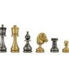 Verona Series 2.75 Inches Brass And Nickel Chess Pieces