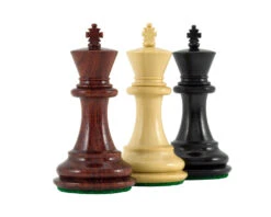 Sandringham Tres Corone Luxury Chess Pieces 2.5 Inches -Chess Shop RCP099 03